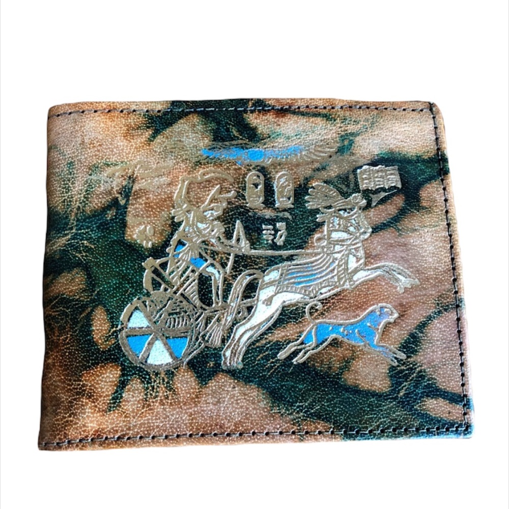 Egyptian genuine leather wallet